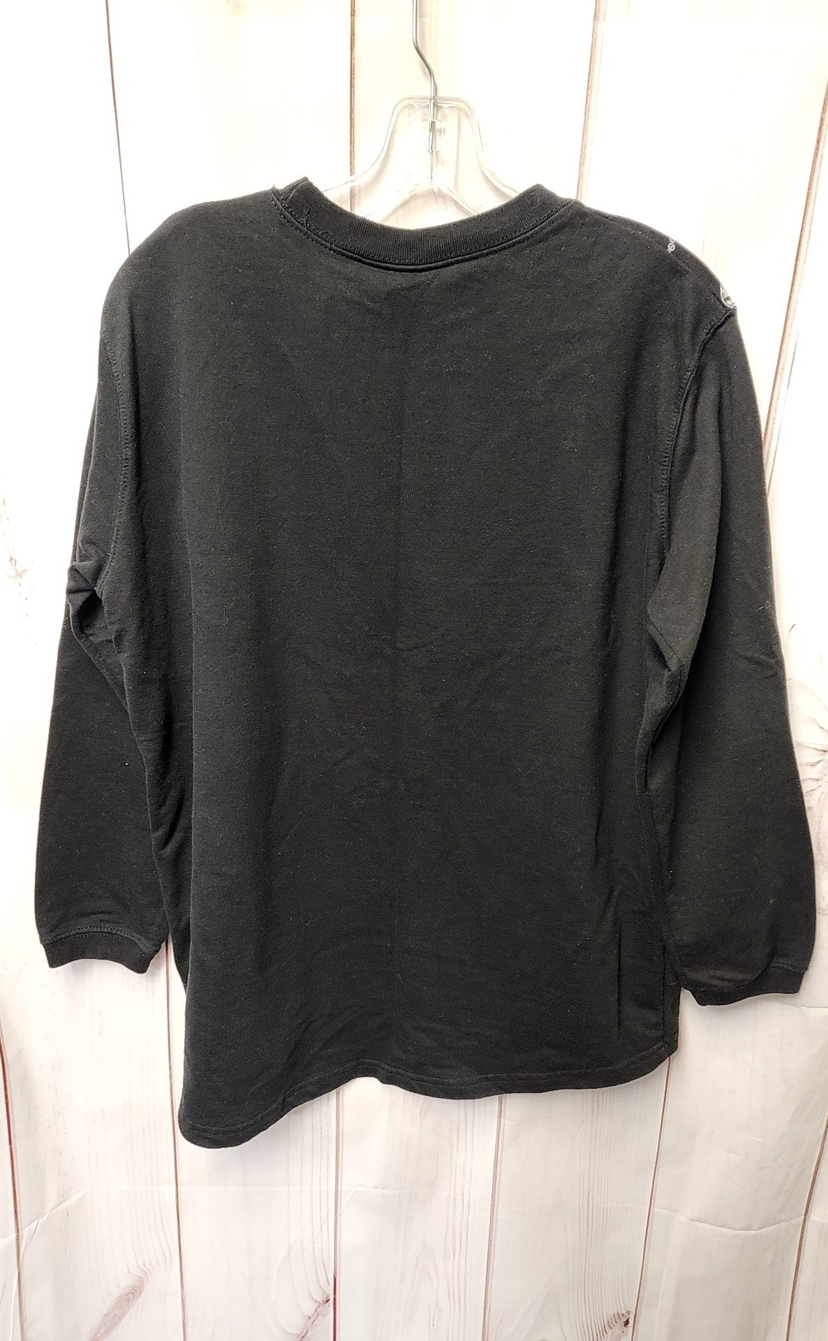 M&C Sportswear Women's Size L Black Holiday Sweatshirt
