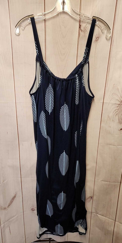 Ekouaer Women's Size XL Blue Dress