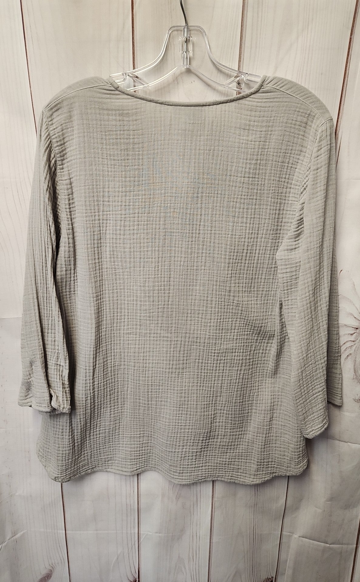 Pure Jill Women's Size S Gray Long Sleeve Top