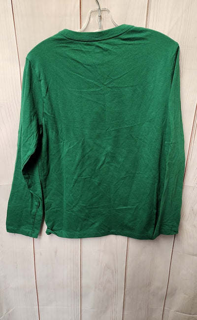 Holiday Time Boy's Size 10/12 Green Shirt