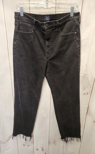J Crew Women's Size 30 (9-10) Black Jeans Stovepipe