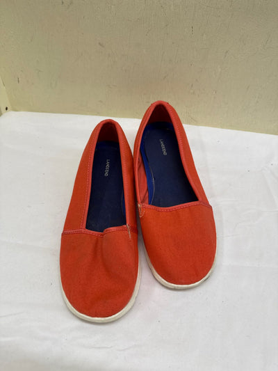 Lands End Women's Size 9 Coral Flats