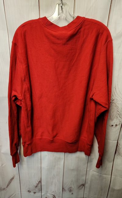 Champion Women's Size M Red Sweatshirt