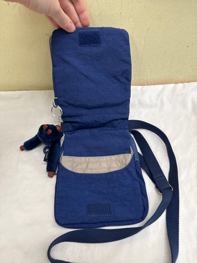 Kipling Blue Crossbody Purse Bag