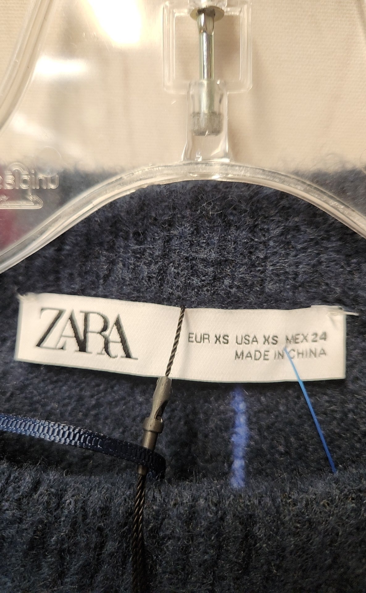 NWT Zara Women's Size M Navy Sweater