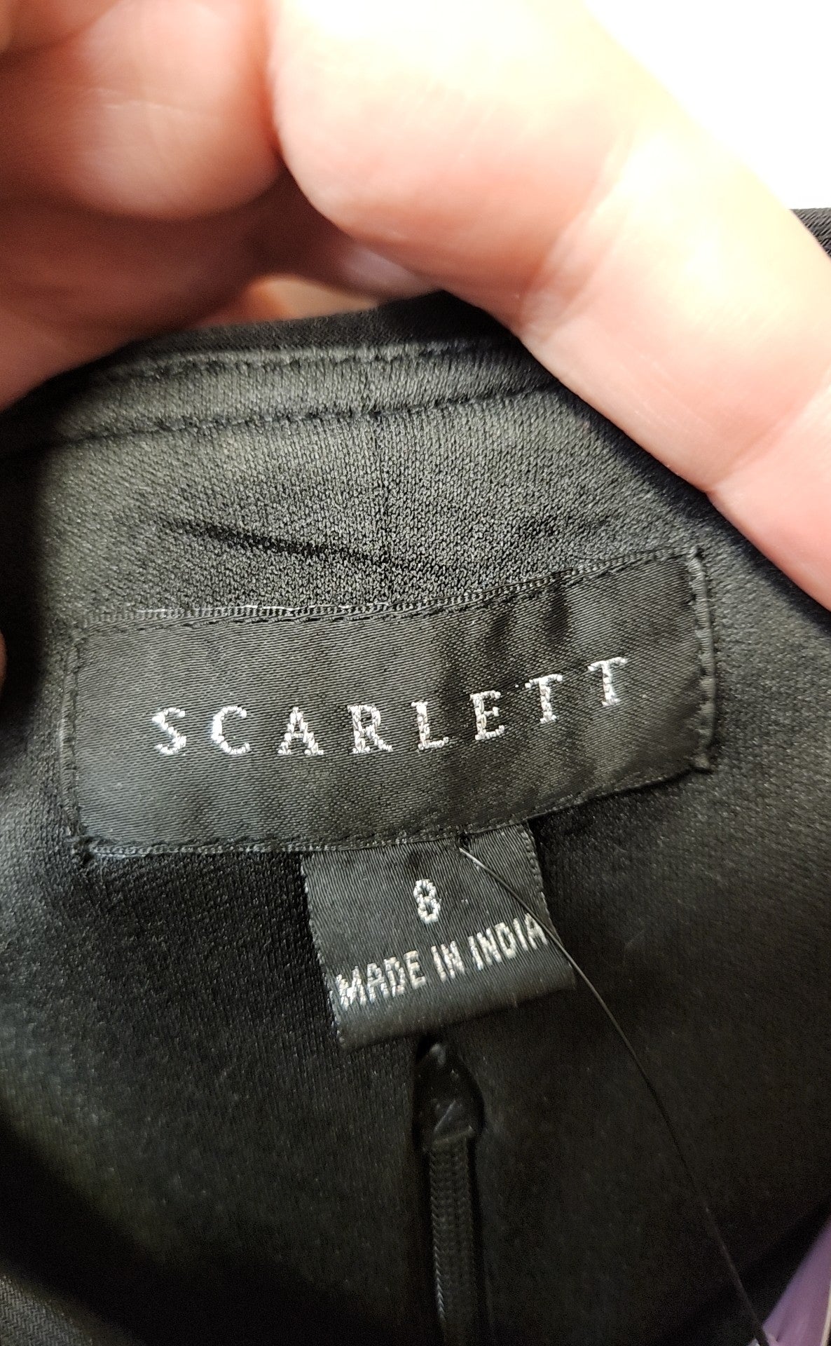 Scarlett Women's Size 8 Black Dress