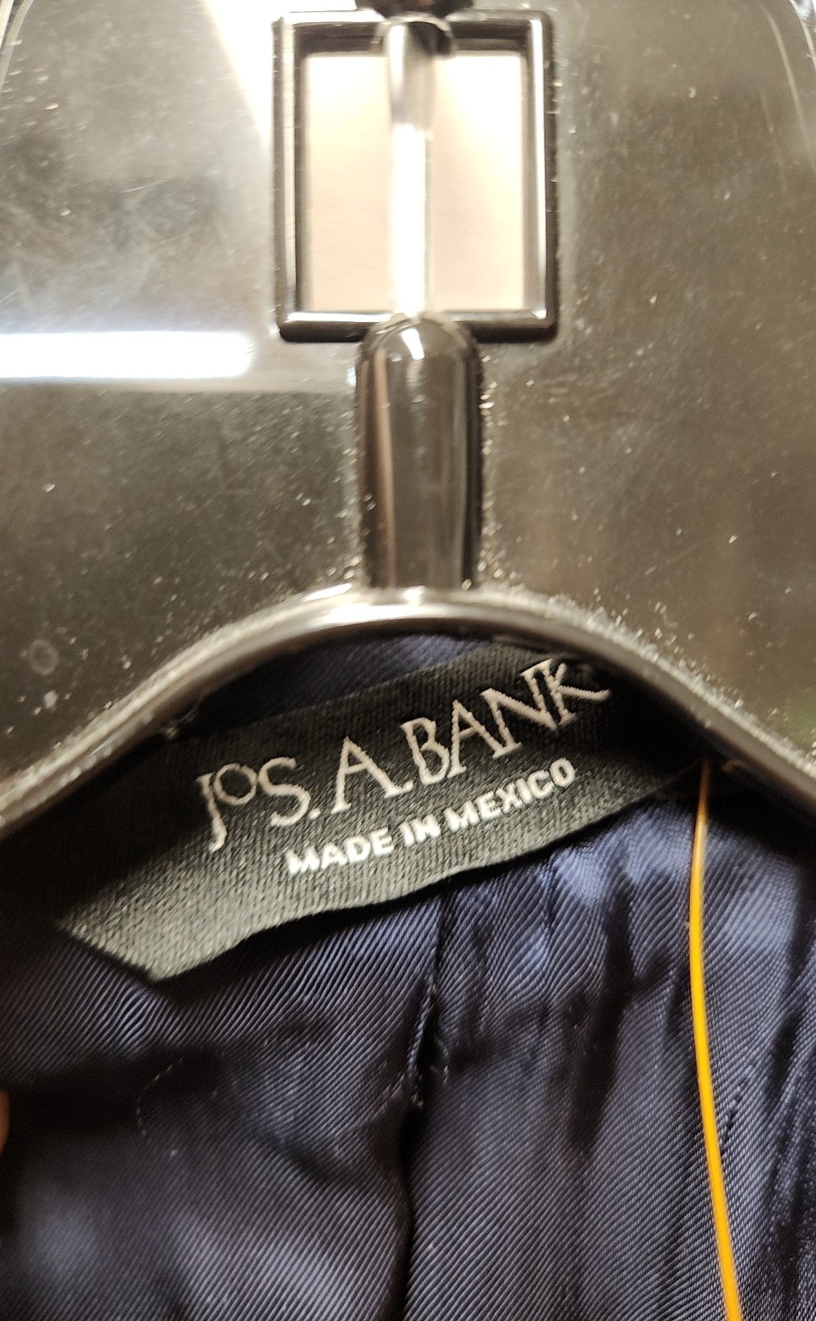 Jos A Bank Men's Size 46 Navy Sport Coat