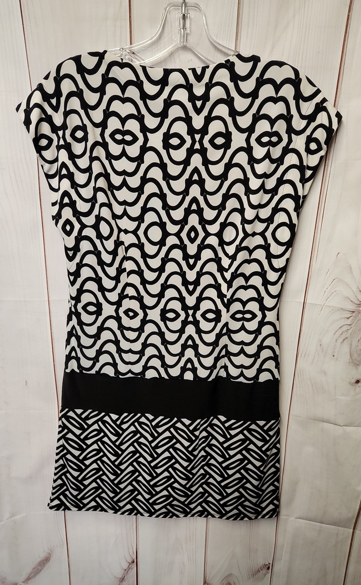 Laundry by Shelli Segal Women's Size XS White & Black Dress