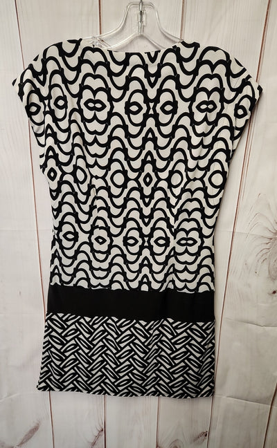 Laundry by Shelli Segal Women's Size XS White & Black Dress