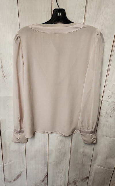 Express Women's Size S Pale Pink Long Sleeve Top