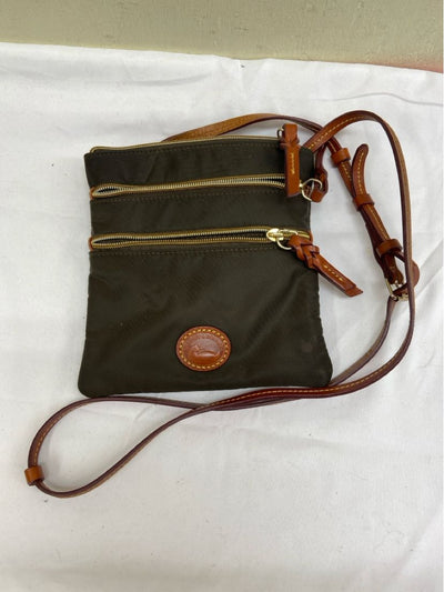 Dooney & Bourke Brown Nylon Purse Bag