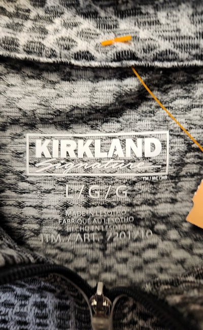 Kirkland Women's Size L Gray Long Sleeve Top