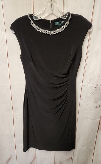 Lauren by Ralph Lauren Women's Size 4 Petite Black Dress