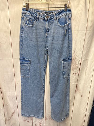 Justice Girl's Size 18 Blue Jeans