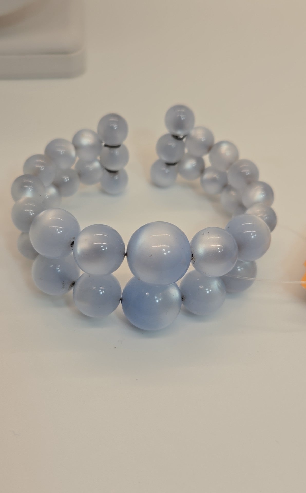 Blue Beaded Bracelet