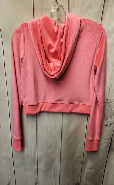 Aerie Women's Size S Pink Velour Jacket