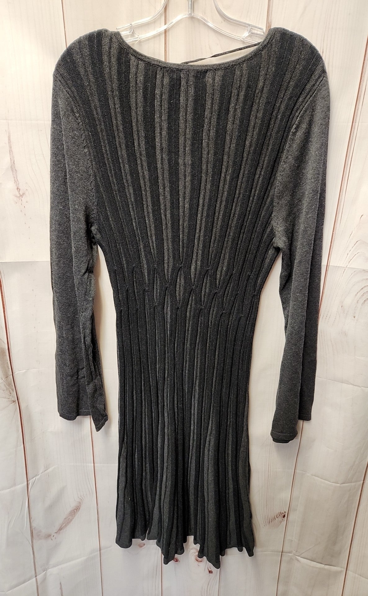 Style & Co Women's Size 1X Gray Knit Dress