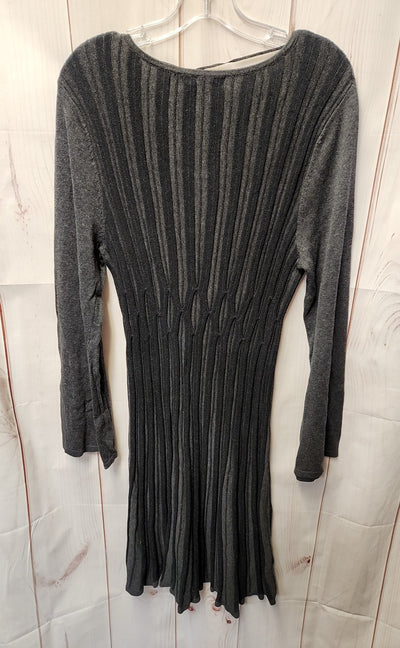Style & Co Women's Size 1X Gray Knit Dress