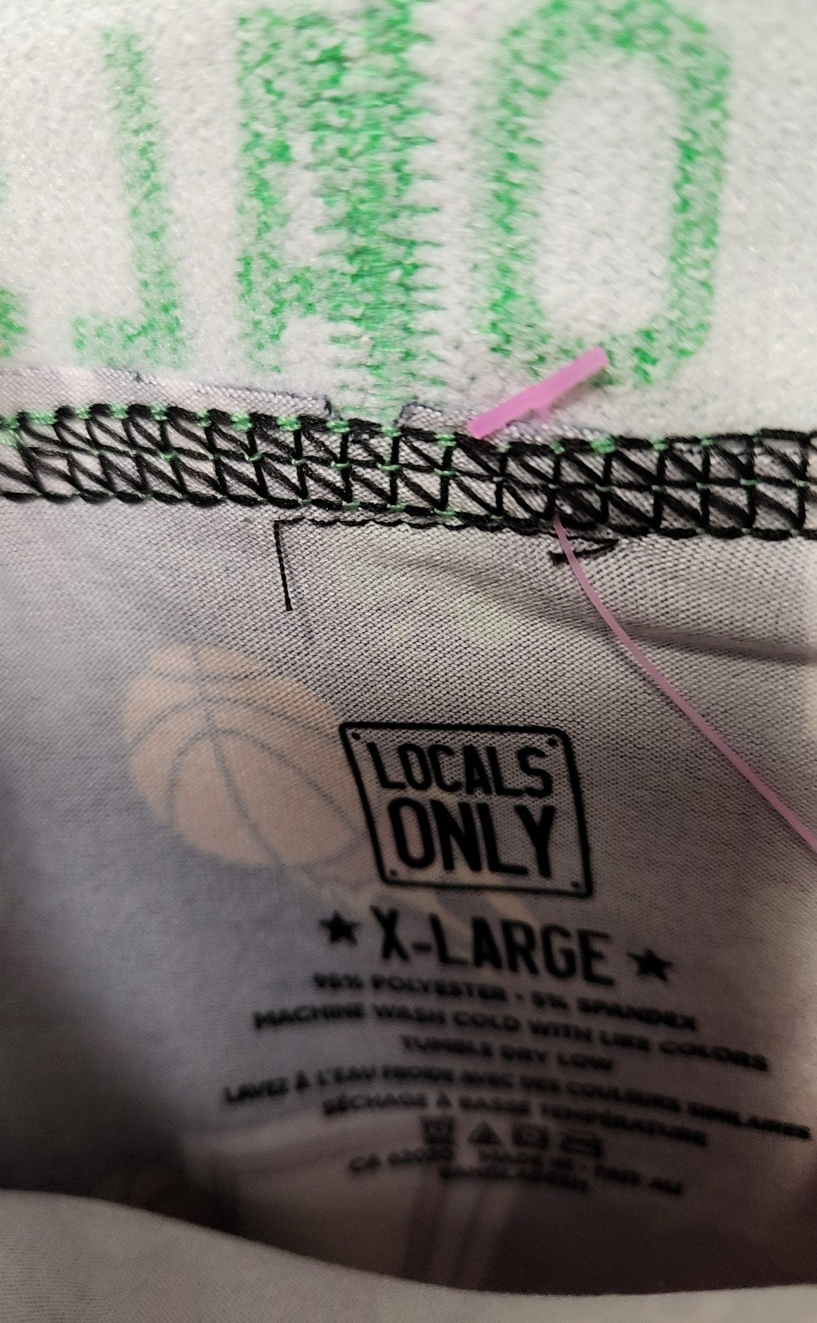 NWT Locals Only 3 Point Clover Men's Size XL Black Underwear