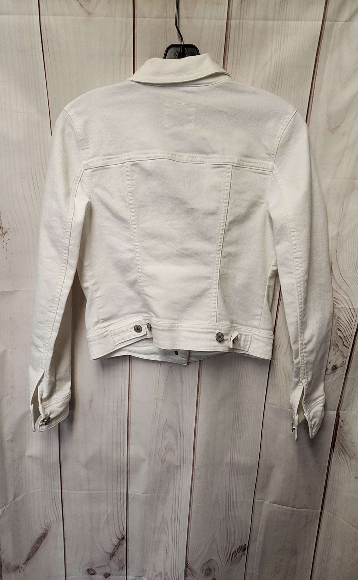 Old Navy Women's Size S White Denim Jacket