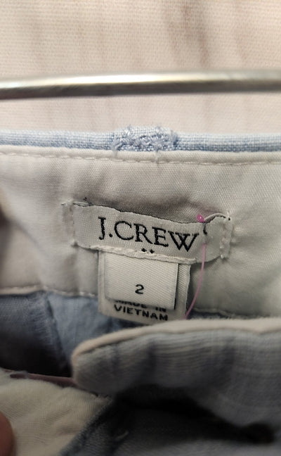 J Crew Women's Size 2 Blue Shorts