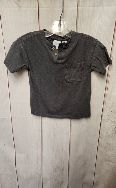 Zara Boy's Size 3/4 Gray Shirt