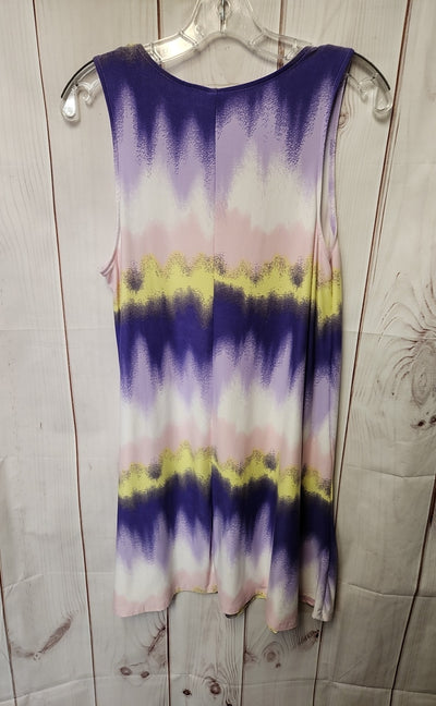 Just Be Women's Size 1X Purple Dress