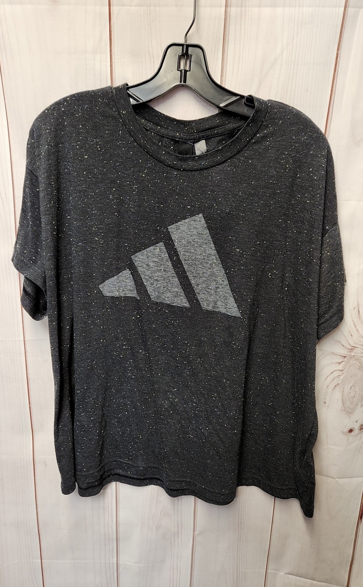 Adidas Women's Size 2X Black Short Sleeve Top