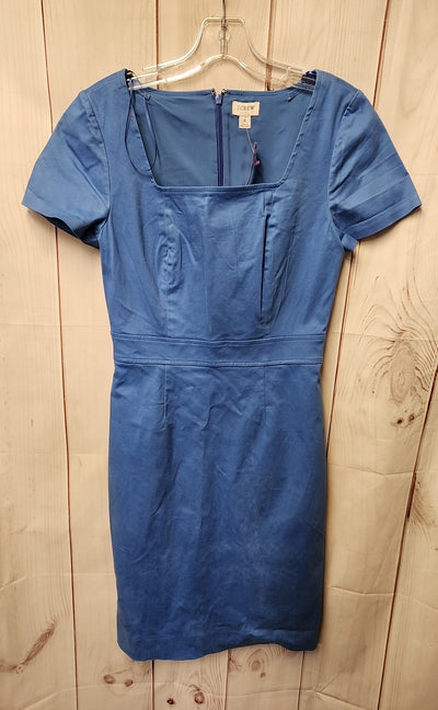 J Crew Women's Size 2 Blue Dress