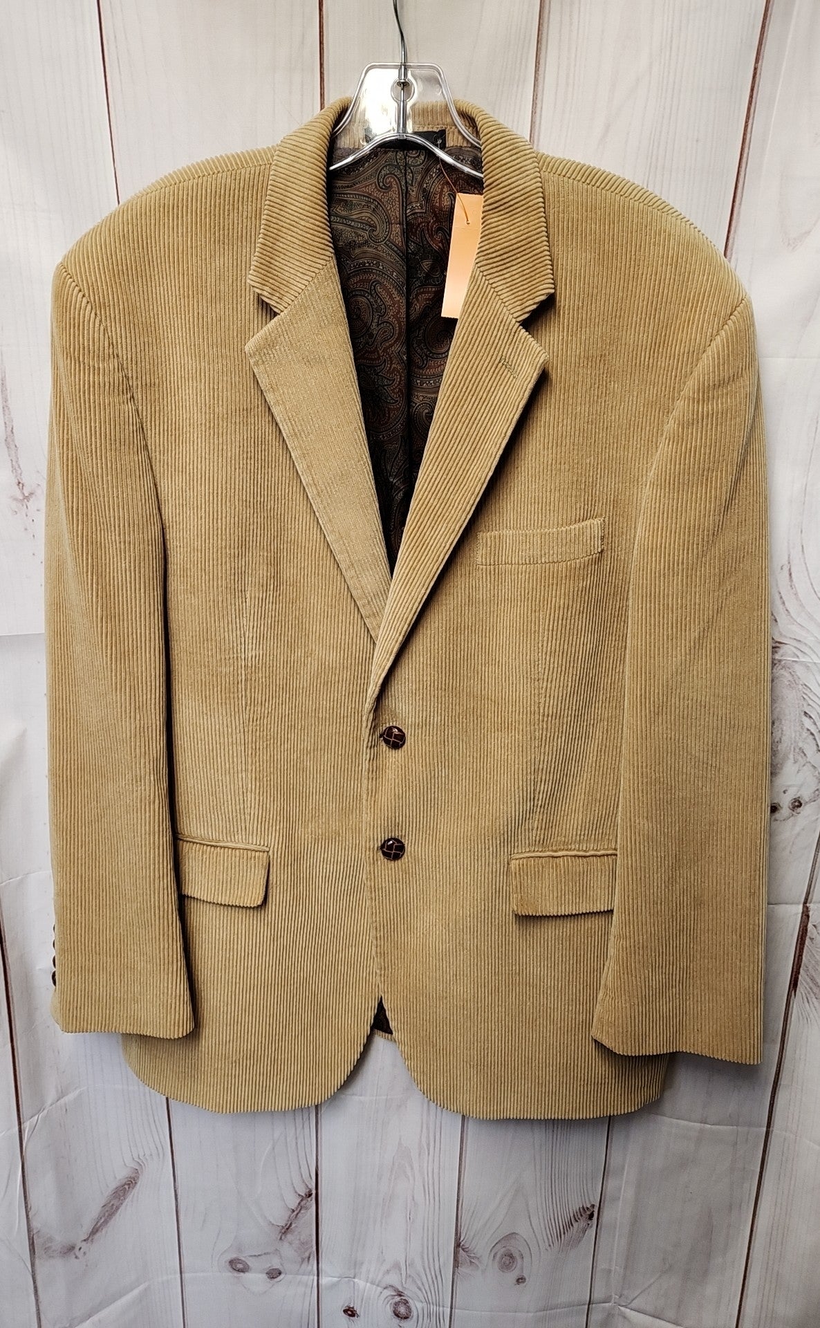 Lauren by Ralph Lauren Men's Size 42 Beige Corduroy Sport Coat