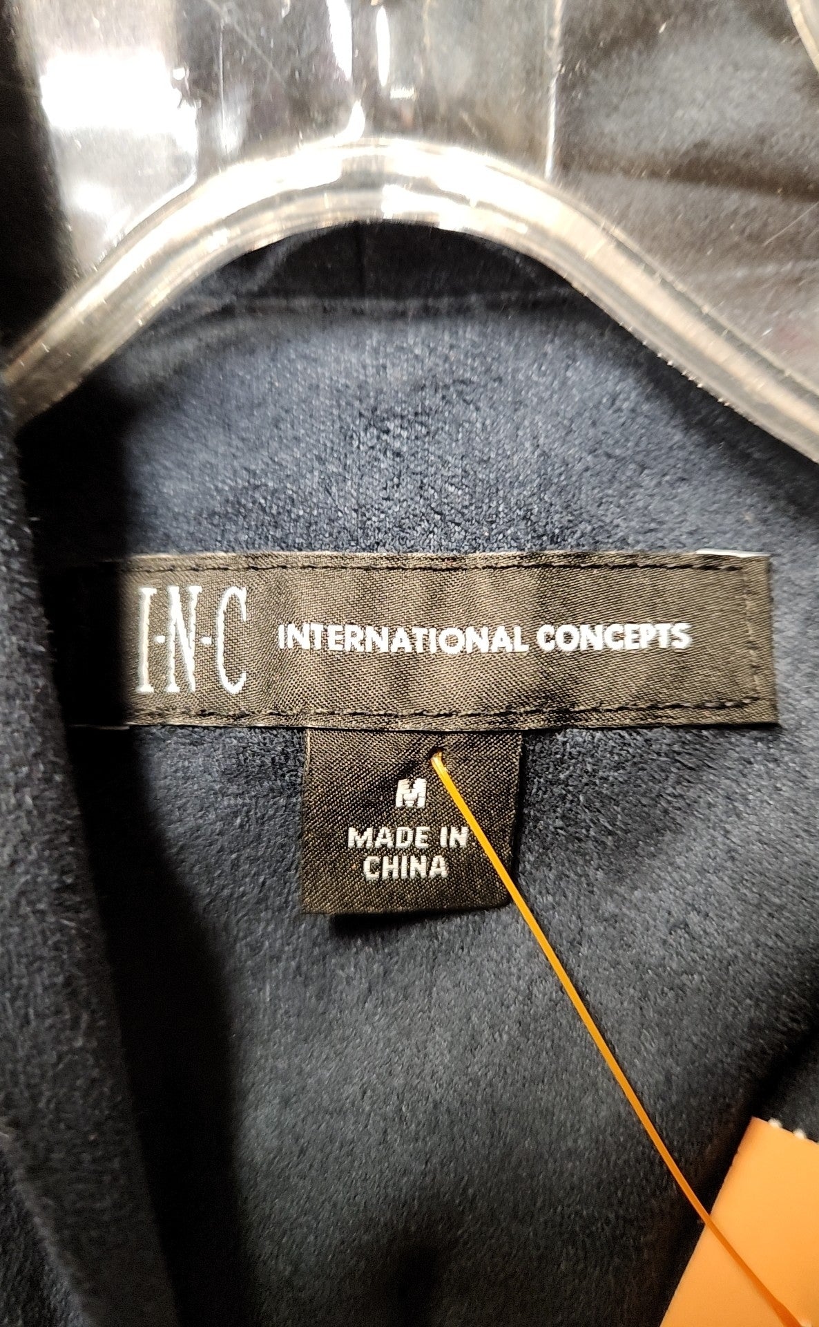 INC Women's Size M Navy Cardigan