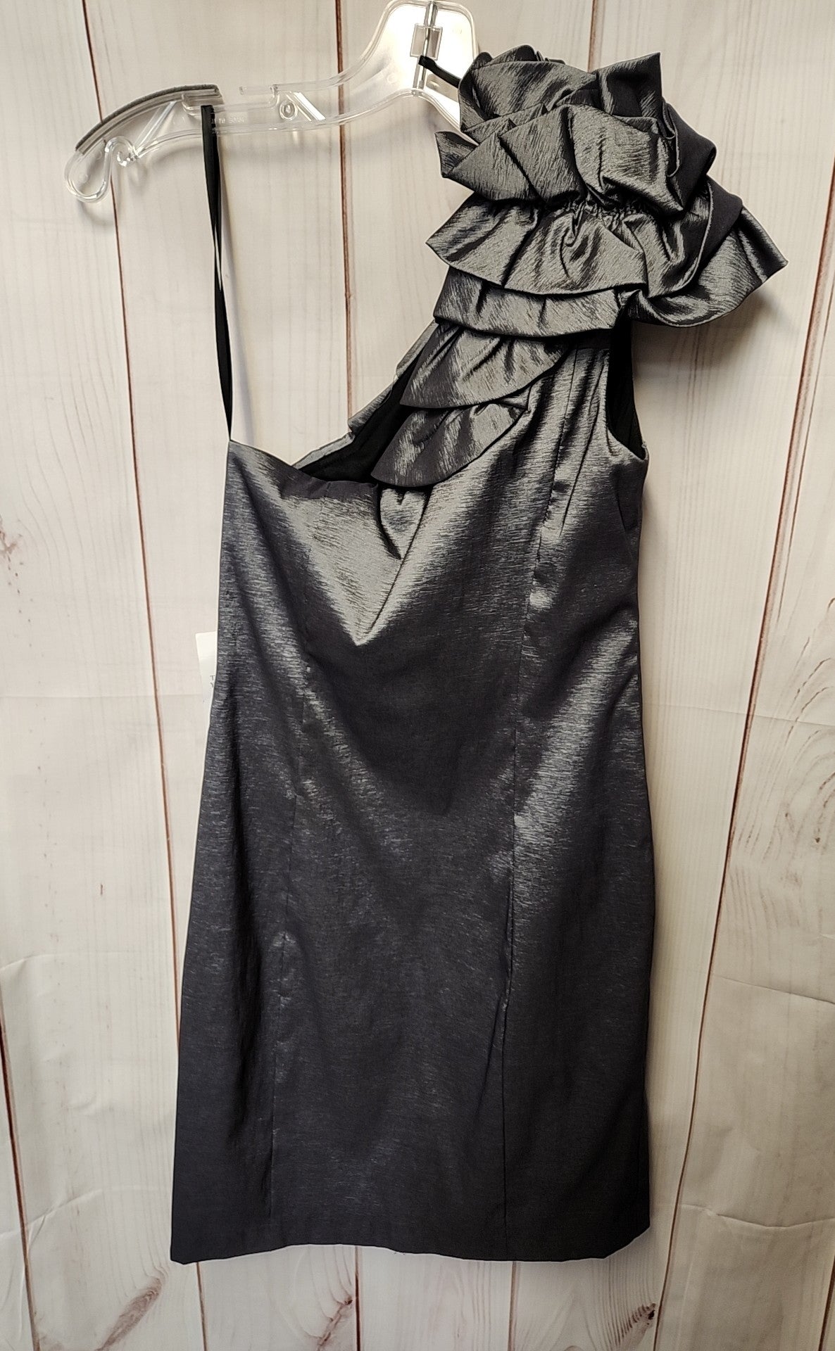 NWT Xscape Women's Size 6 Petite Gray Dress