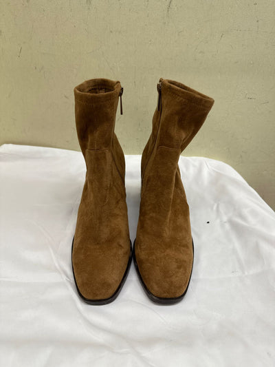 Anne Klein Women's Size 8-1/2 Brown Boots Shoes