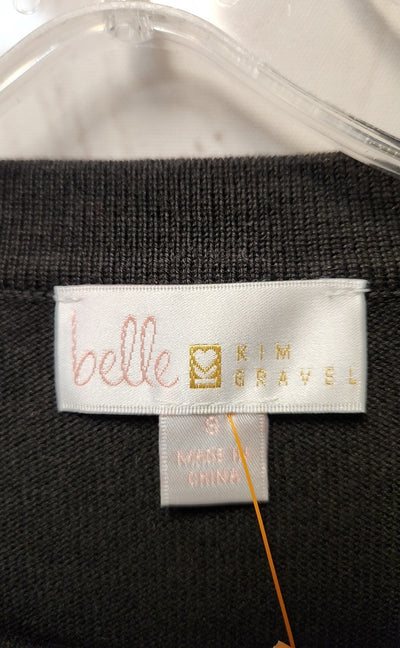 Belle by Kim Gravel Women's Size S Black Sweater