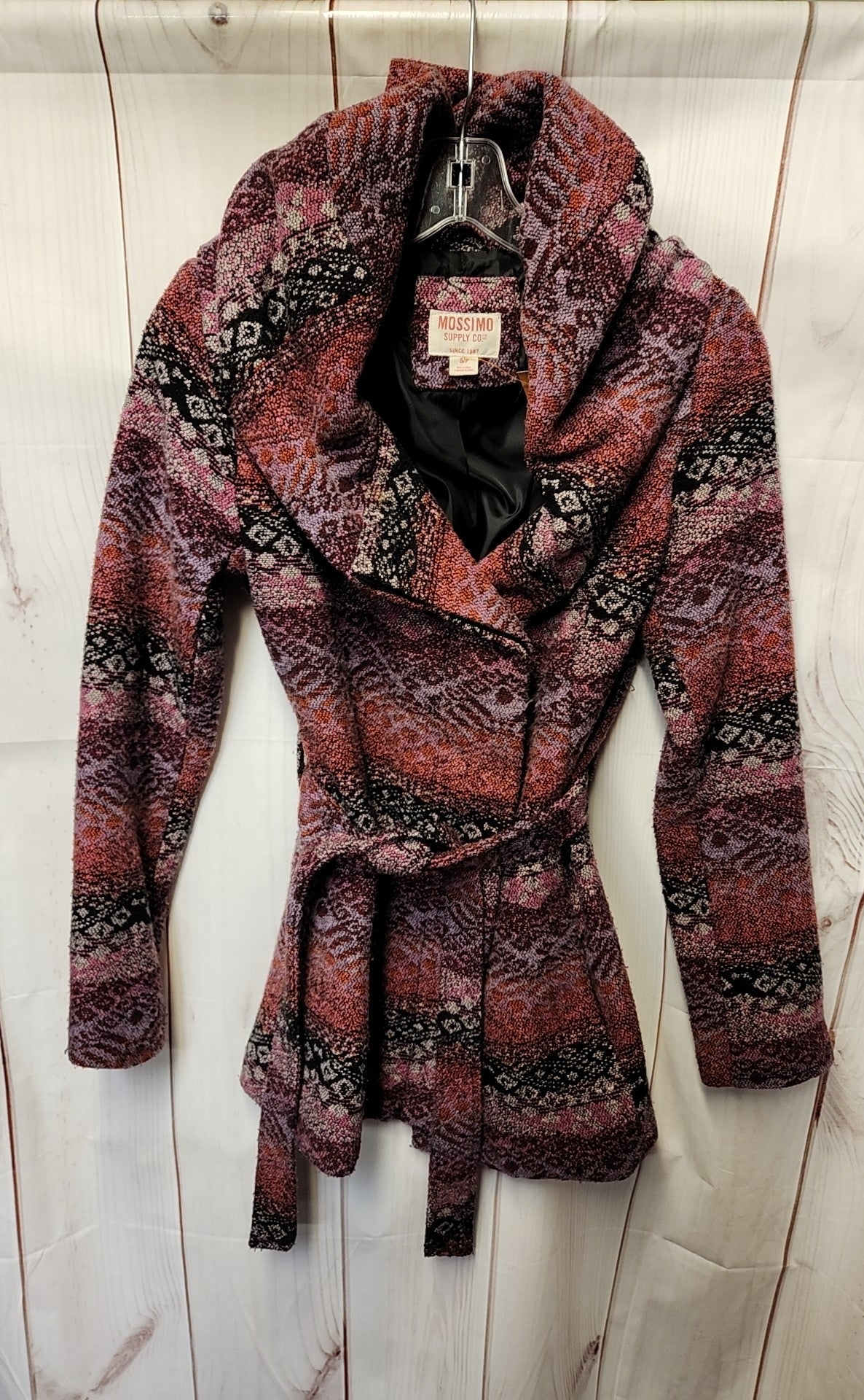 Mossimo Women's Size S Pink Coat