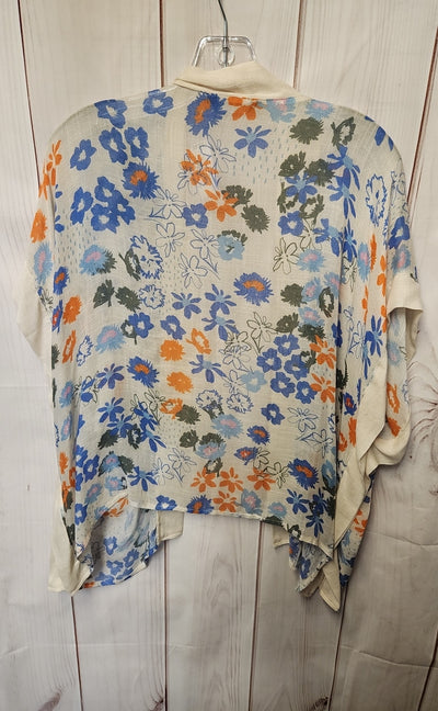 Lucky Brand Women's Size One Size Brown Floral Cardigan
