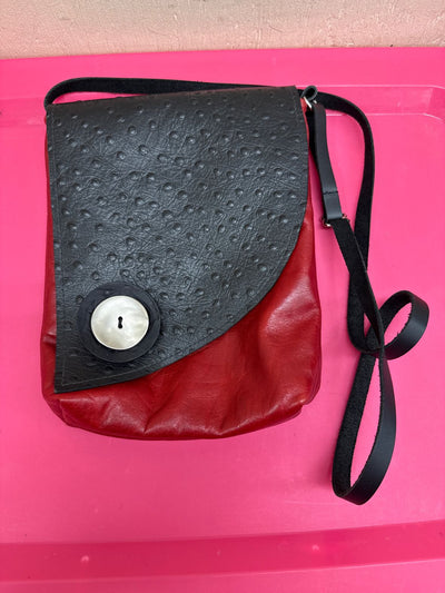 Sandy Hall Red Purse Bag