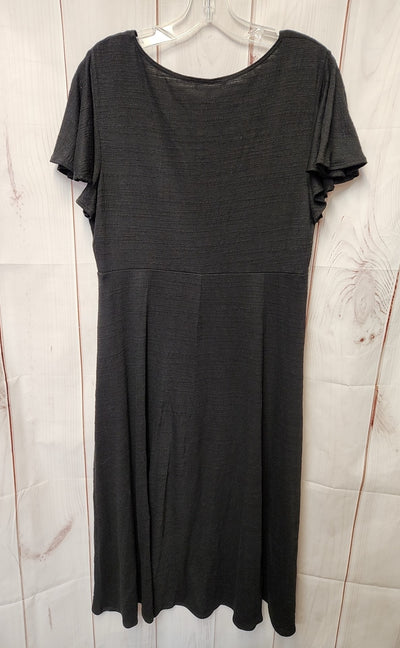Max Studio Women's Size XL Black Dress