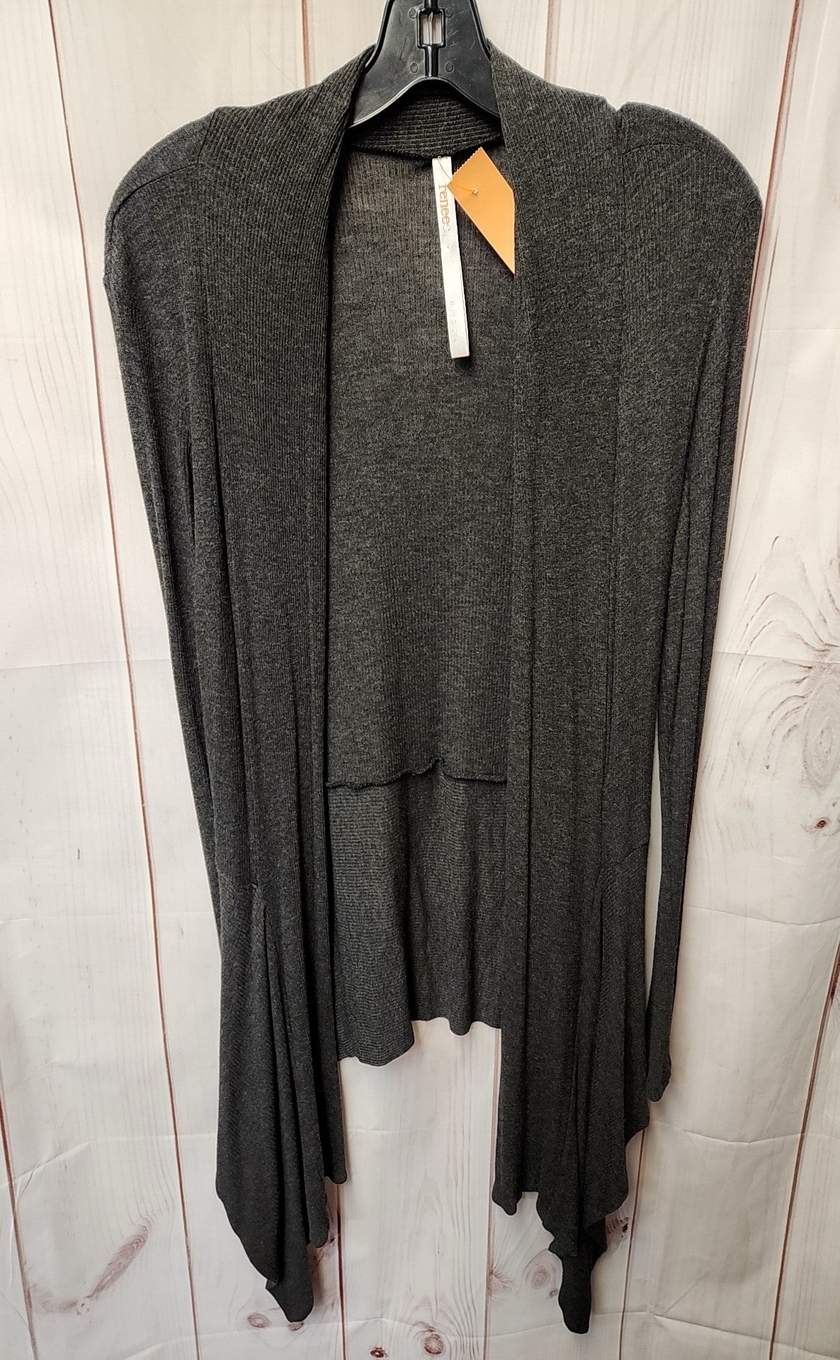Reneec. Women's Size L Gray Cardigan
