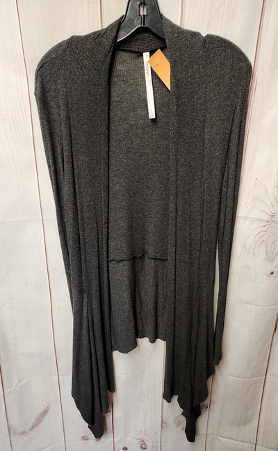 Reneec. Women's Size L Gray Cardigan
