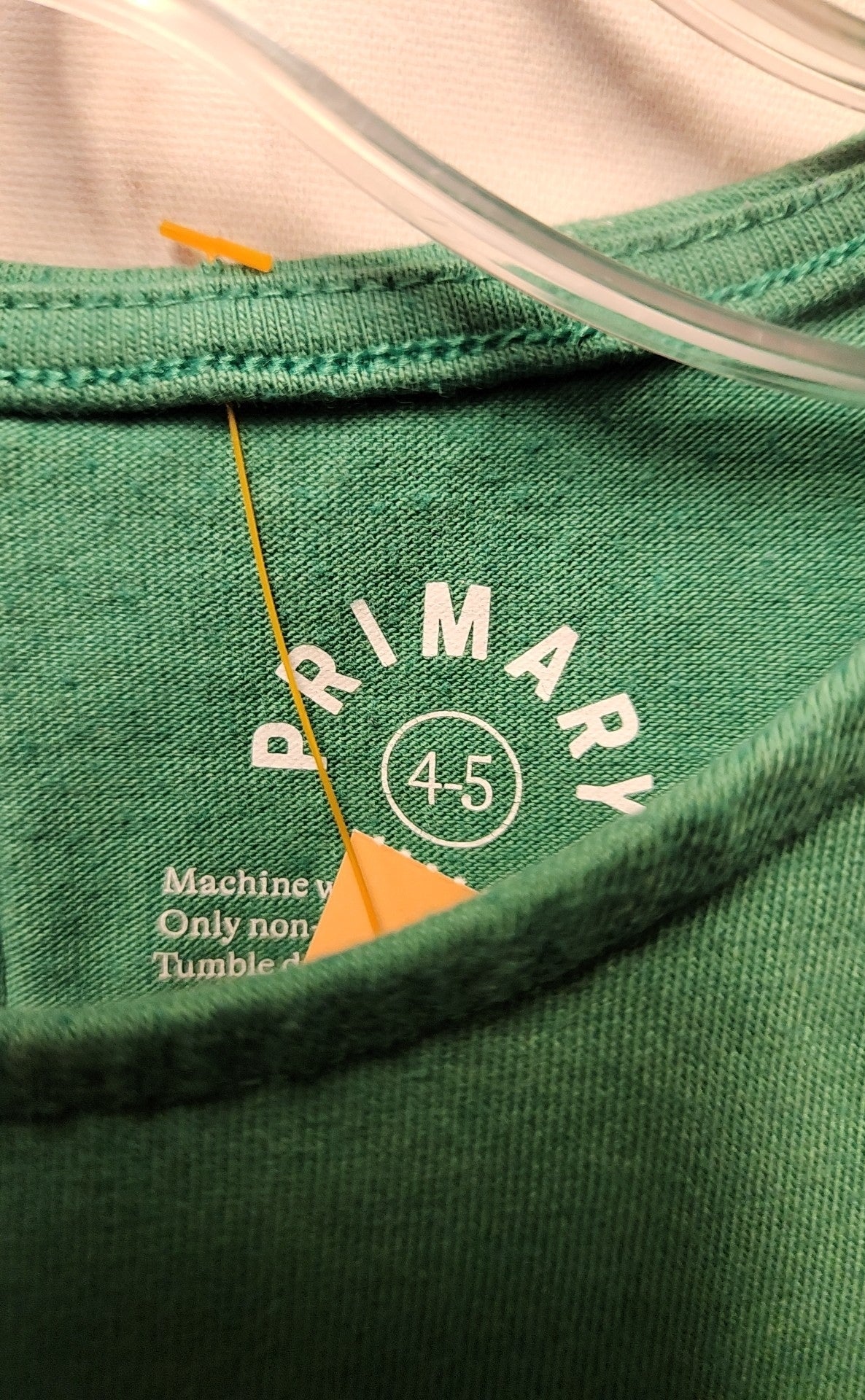 Primary Girl's Size 4/5 Green Dress