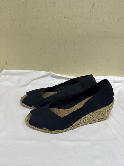 Lauren by Ralph Lauren Women's Size 9-1/2 Black Sandals