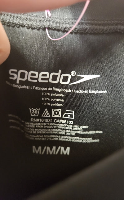 Speedo Men's Size M Black Shirt