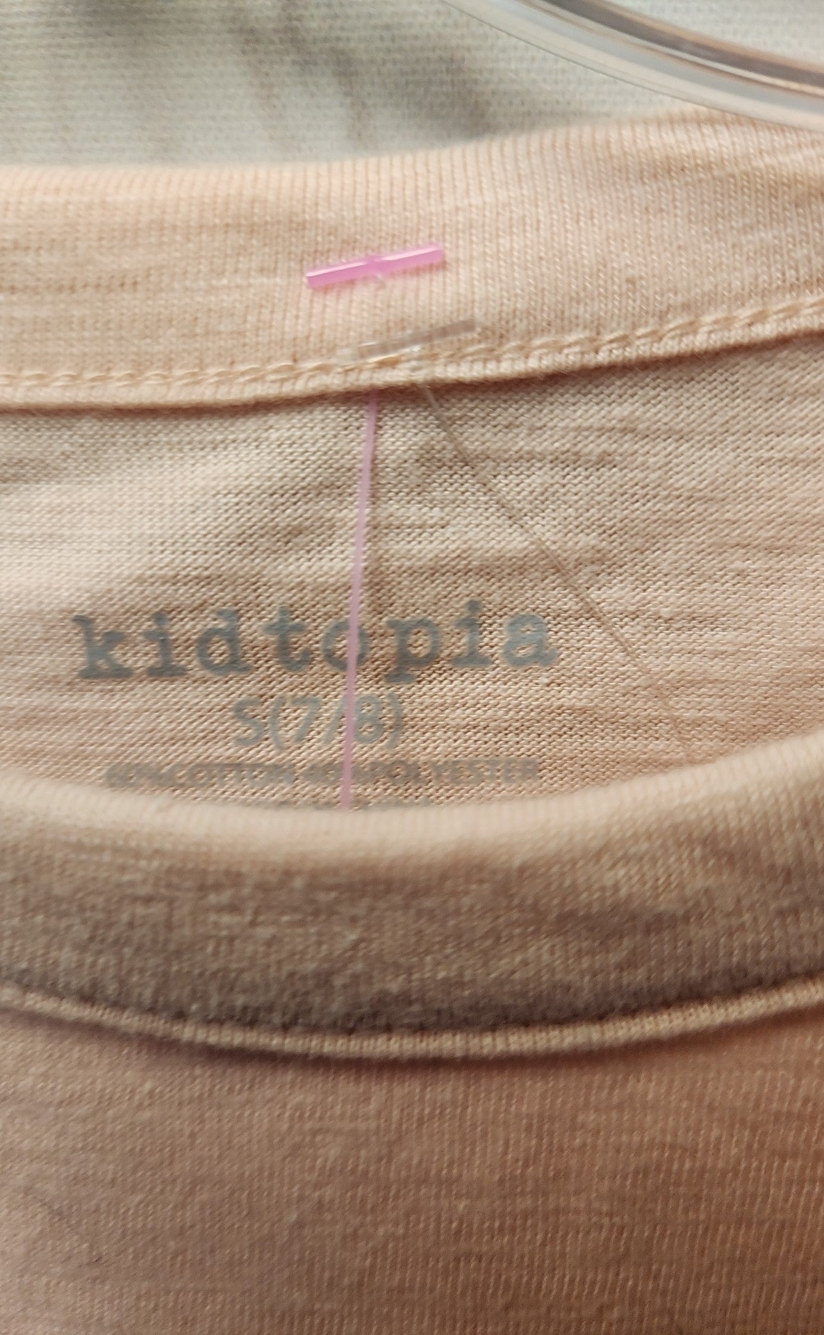 NWT Kidtopia Girl's Size 7/8 Pink Shirt