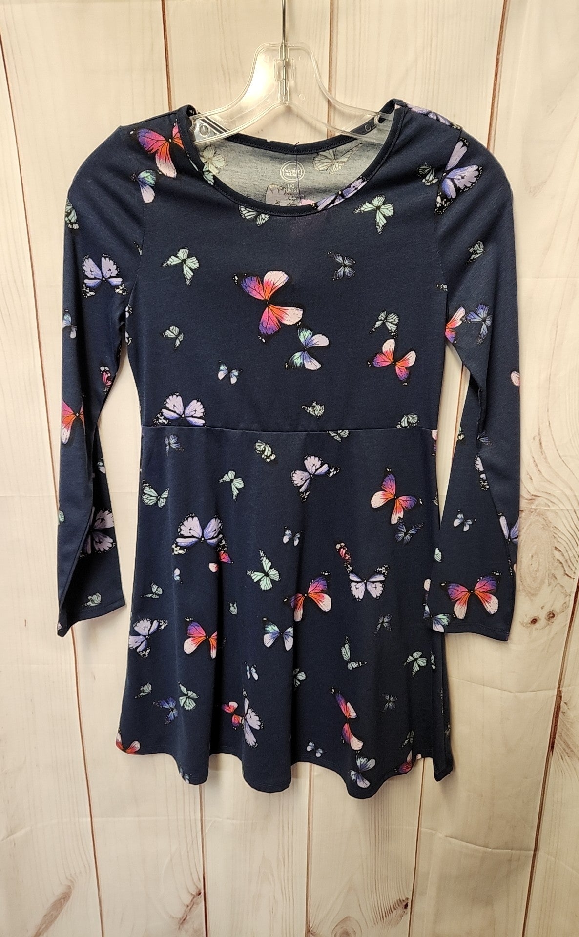 Wonder Nation Girl's Size 10/12 Navy Dress