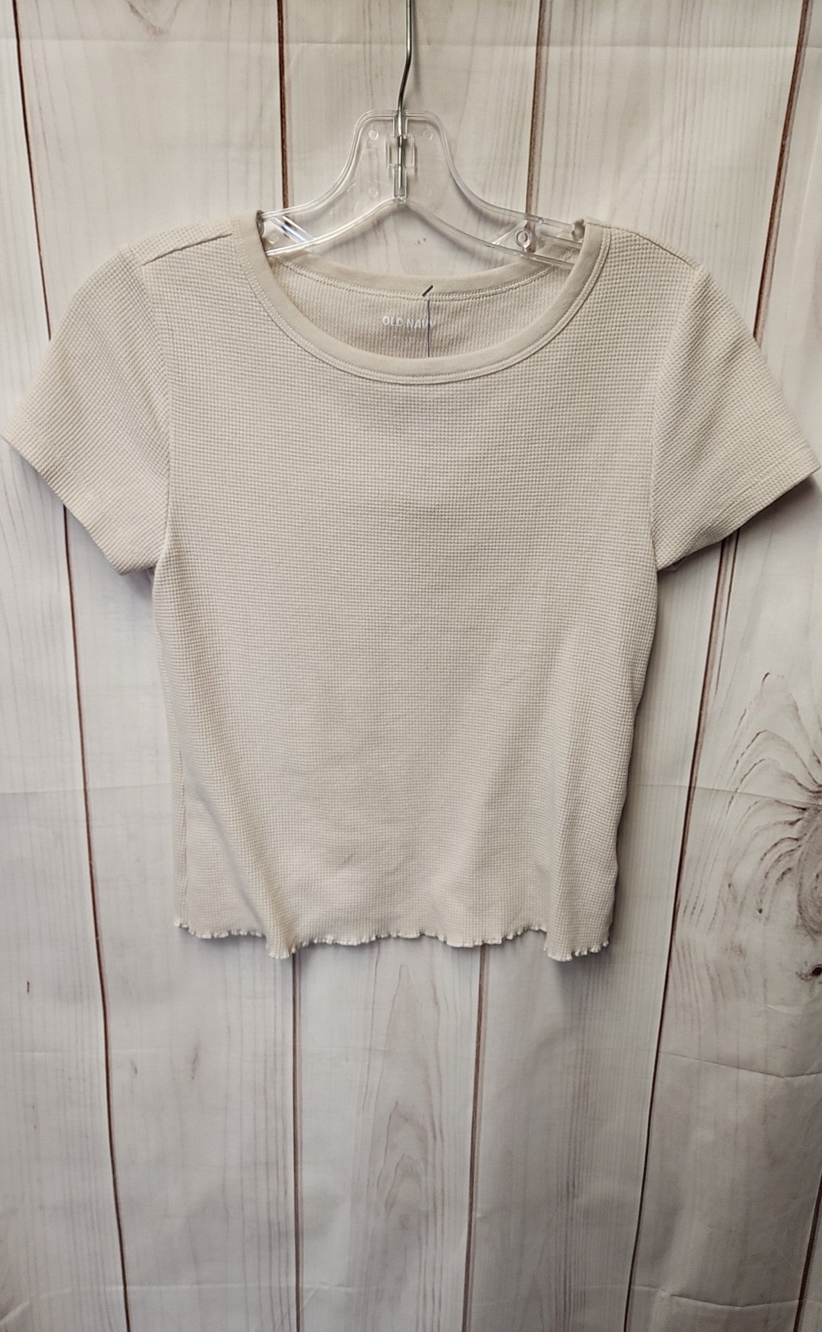 Old Navy Women's Size S White Short Sleeve Top