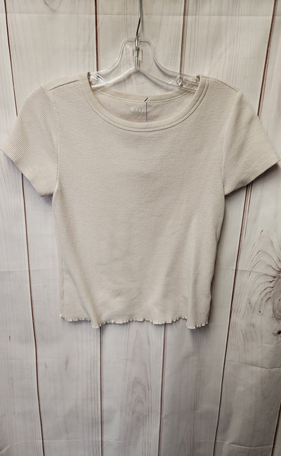 Old Navy Women's Size S White Short Sleeve Top