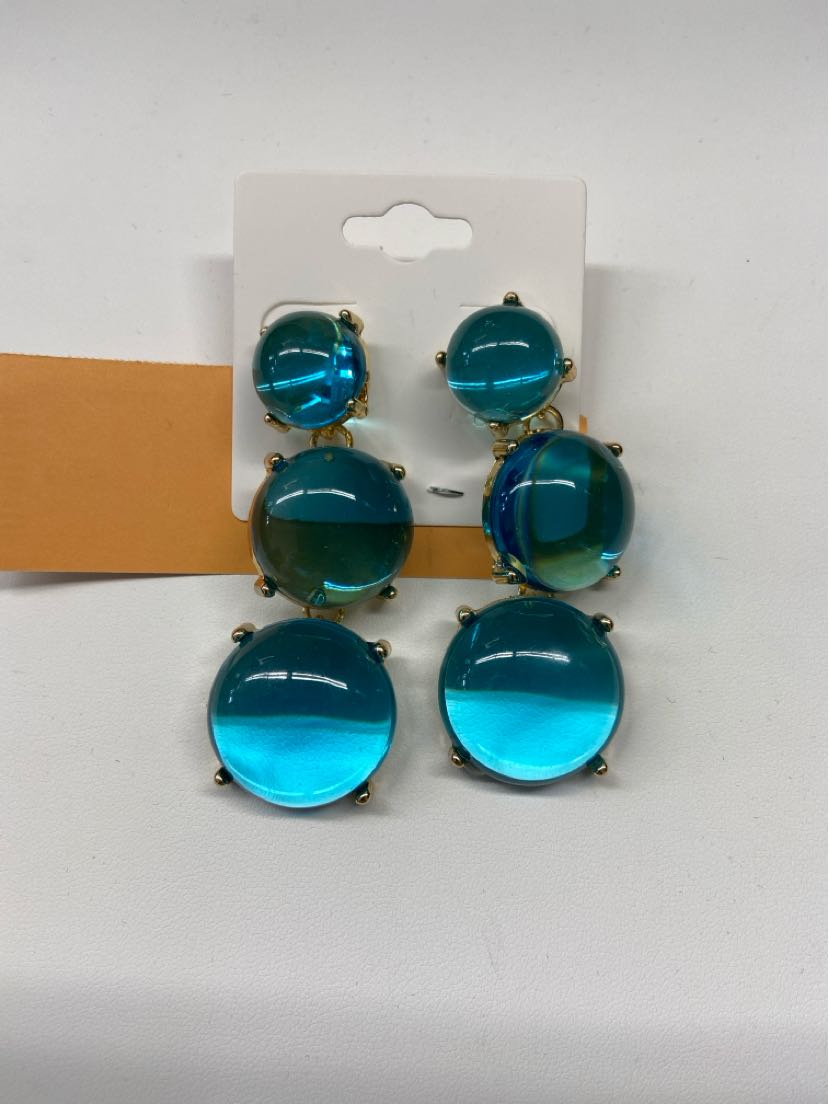 Blue Drop Earrings