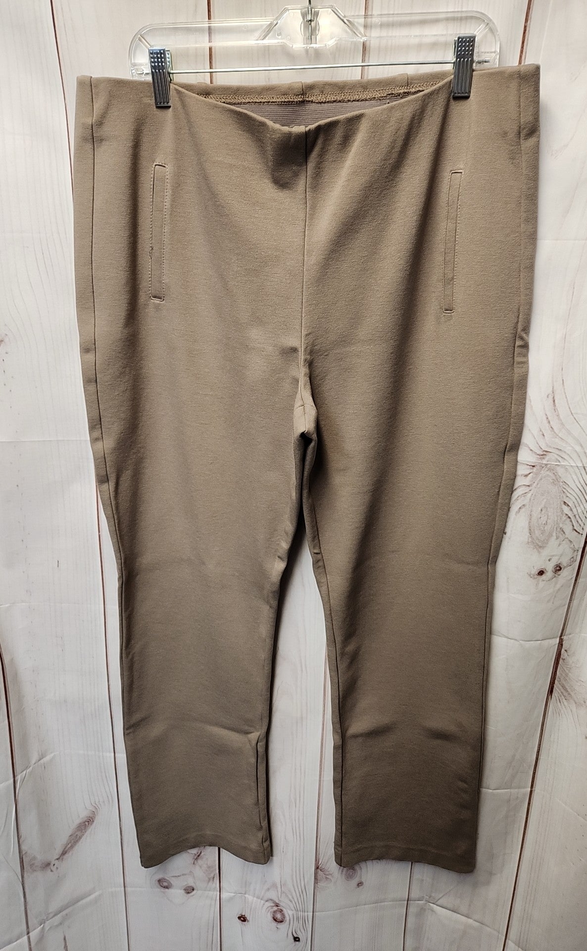 Chico's Women's Size 3 = US 16 Brown Pants