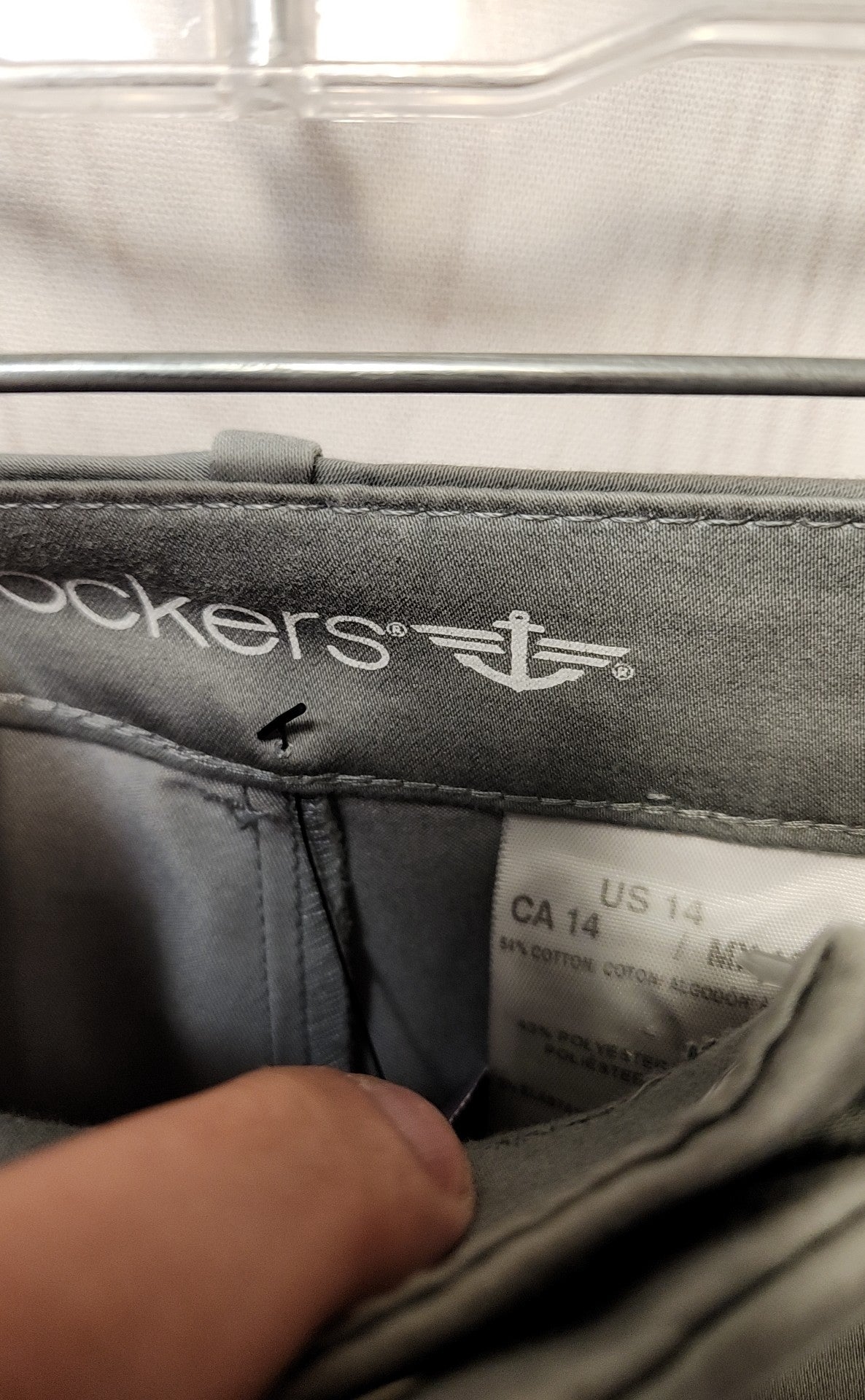 Dockers Women's Size 14 Gray Capris